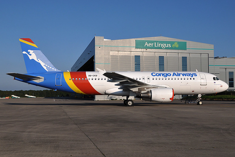 RDC : l’Airbus A320 de Congo Airways revient au pays après 5 ans de maintenance au Maroc