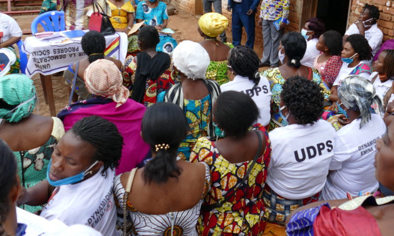 DRC: the league of UDPS women greets the election of 1st vice-president of the National Assembly