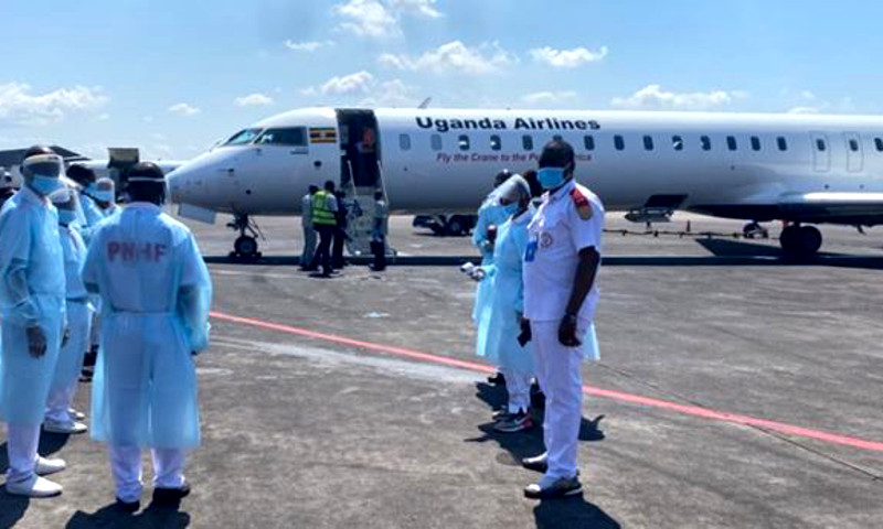 Ebola en Ouganda : le gouvernement renforce le contrôle sanitaire à l’aéroport de N’Djili