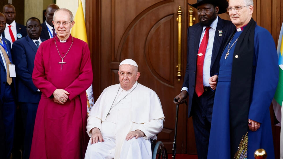 Soudan du Sud : le pape François a averti les dirigeants du Soudan du Sud que l’histoire les jugera