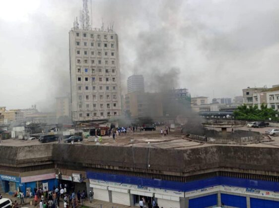 Kinshasa : Un incendie « maîtrisé » ce lundi à l'Immeuble Botour