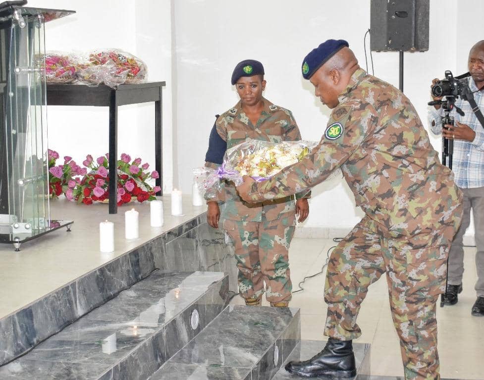RDC : la SADC, la MONUSCO et les FARDC rendent hommages aux deux soldats sud-africains tués à Sake, au Nord-Kivu