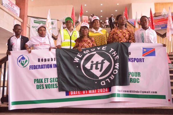 Fête du travail : La Fédération Internationale des Ouvriers du Transport appelle le gouvernement congolais à mettre fin à la guerre